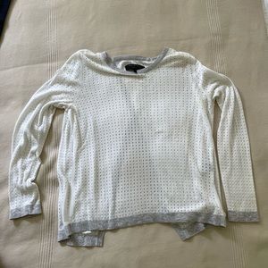 Rag & Bone Long Sleeve Shirt with Open Back